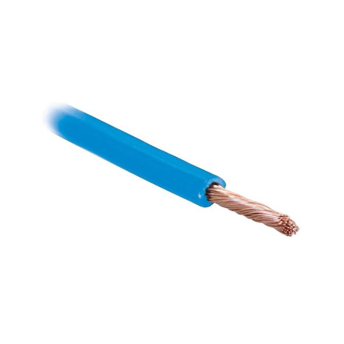 Elektrische kabel 1x2mm BLAUW 10m AGRIPAK Elektrische kabel 1x2mm BLAUW 10m AGRIPAK