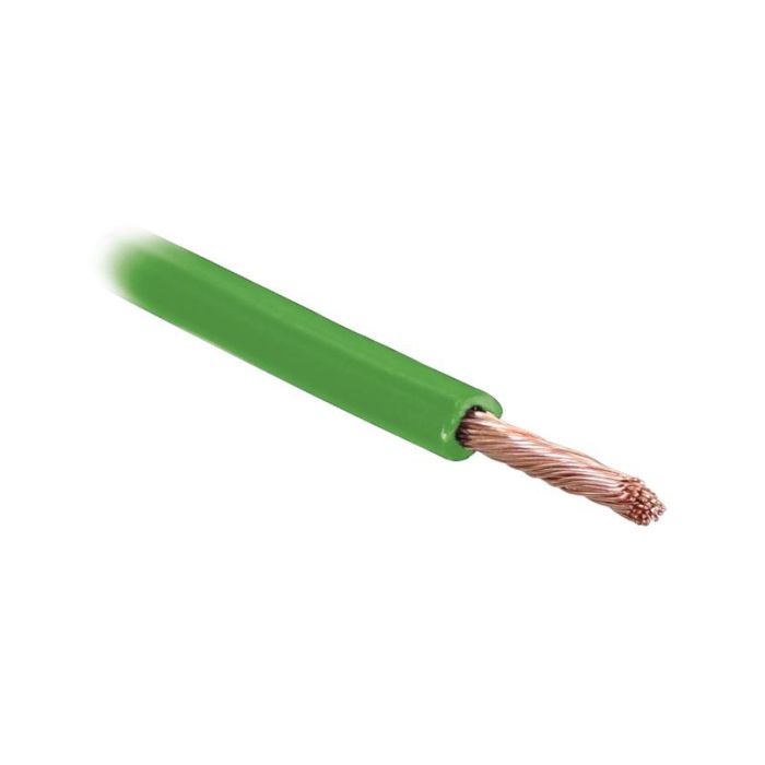Elektrische kabel 1x2mm GROEN 10m AGRIPAK Elektrische kabel 1x2mm GROEN 10m AGRIPAK