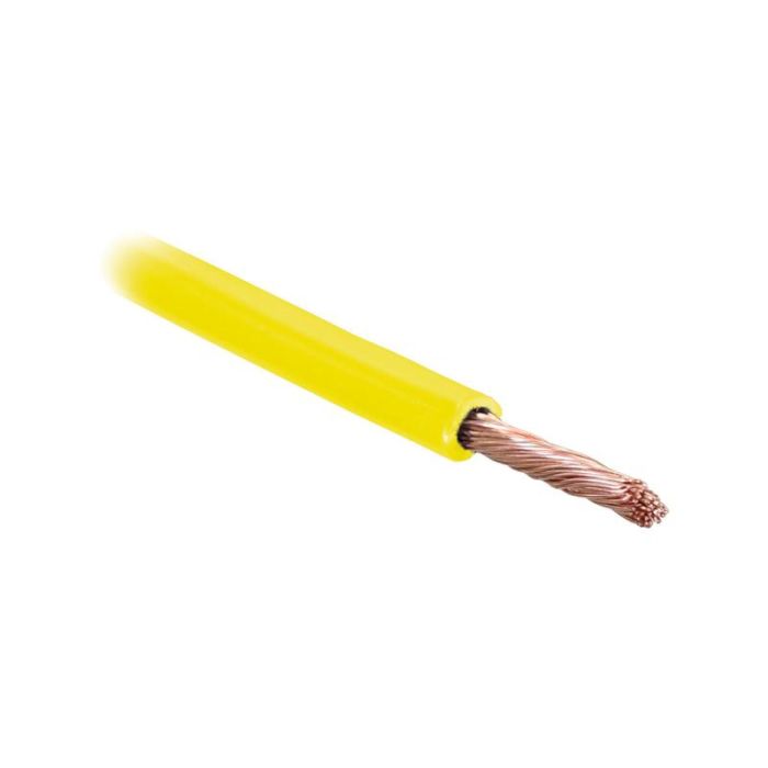 Elektrische kabel 1x2mm GEEL 10m AGRIPAK