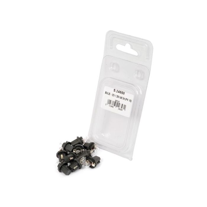 Gloeilamp (Gloeidraad) 12V, 1W, B8.5d (Agripak 10 stuks)
