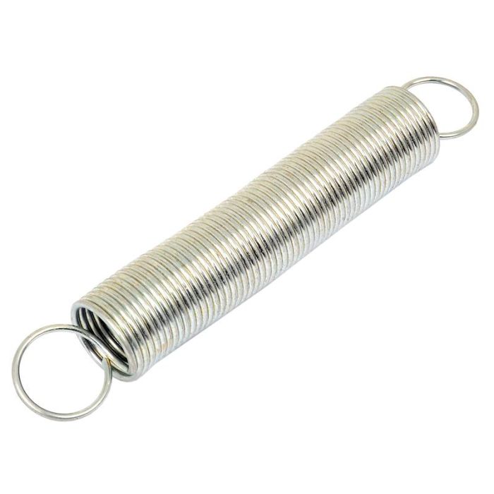 Trekveren, Veer Ø29mm, Draad Ø2.3mm, Lengte: 190mm. Trekveren, Veer Ø29mm, Draad Ø2.3mm, Lengte: 190mm.