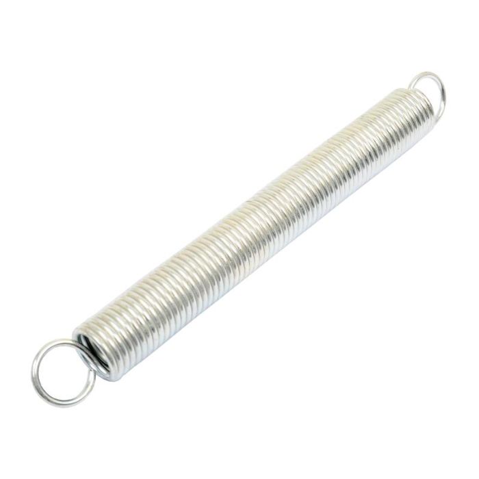 Trekveren, Veer Ø22mm, Draad Ø2.7mm, Lengte: 215mm.