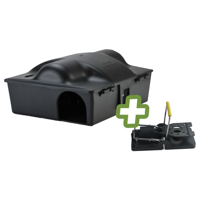Voerdoos Rat/Muis Dual bait incl. rattenklem