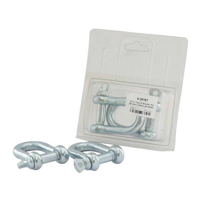 D-Clasp Galvanisé, Broche Ø11mm x 20mm largeur griffe (2 pièces Agripak) D-Clasp Galvanisé, Broche Ø11mm x 20mm largeur griffe (2 pièces Agripak)