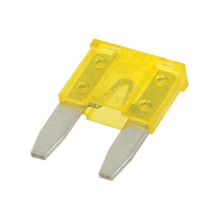 Fusible à lame 20 Amp Mini - Jaune