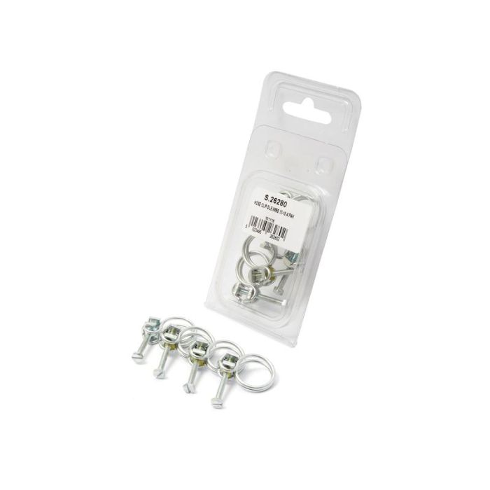 Schlauchschelle, Min Ø13mm, Max Ø16mm. 4Stück Agripak.