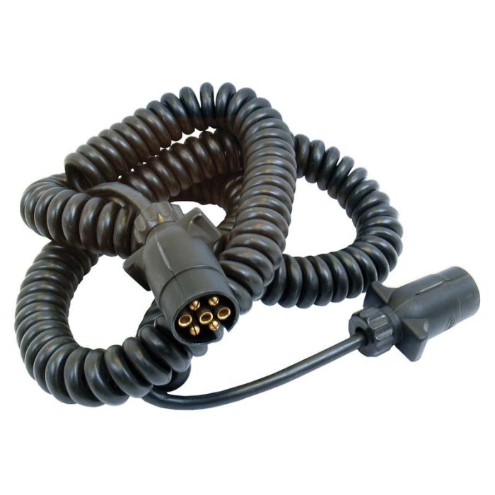 SPIRAALKABEL 3M + STEKKERS