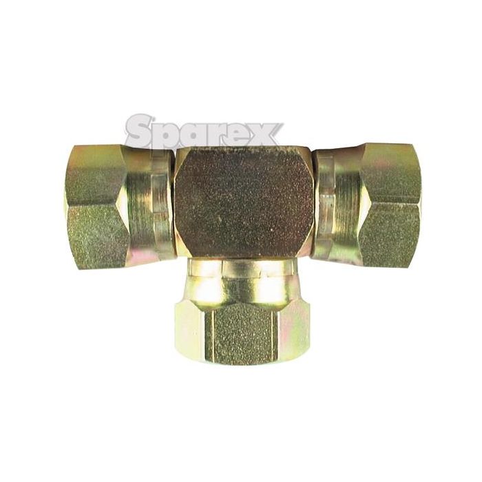 Nippel T 1/8\"BSP T F-F-F