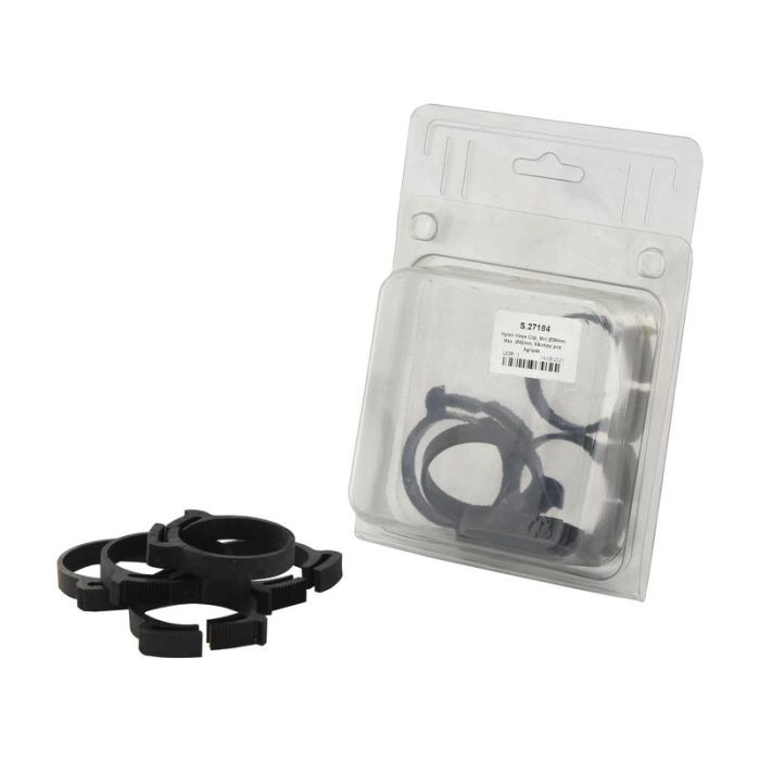 Schlauchschelle Nylon, Minimum Ø38mm, Maximum Ø42mm, 5 Stück Agripak.