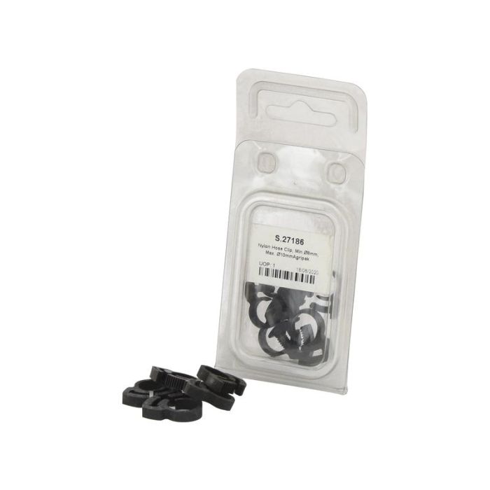 Schlauchschelle Nylon, Min Ø8mm, Max Ø10mm, Agripak.
