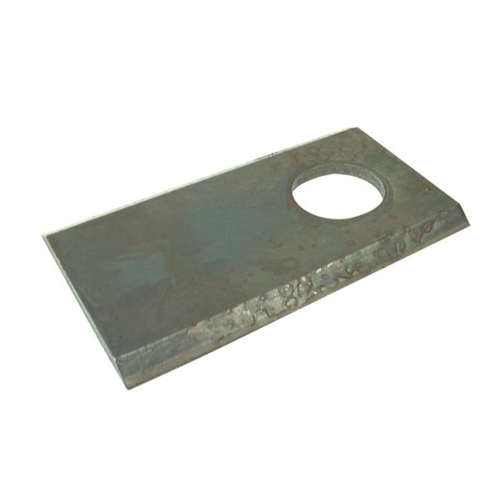 Maaiermesje 117 x 42 x 4.5mm, Gat Ø18.25mm rechts / links   To fit as: FR152327