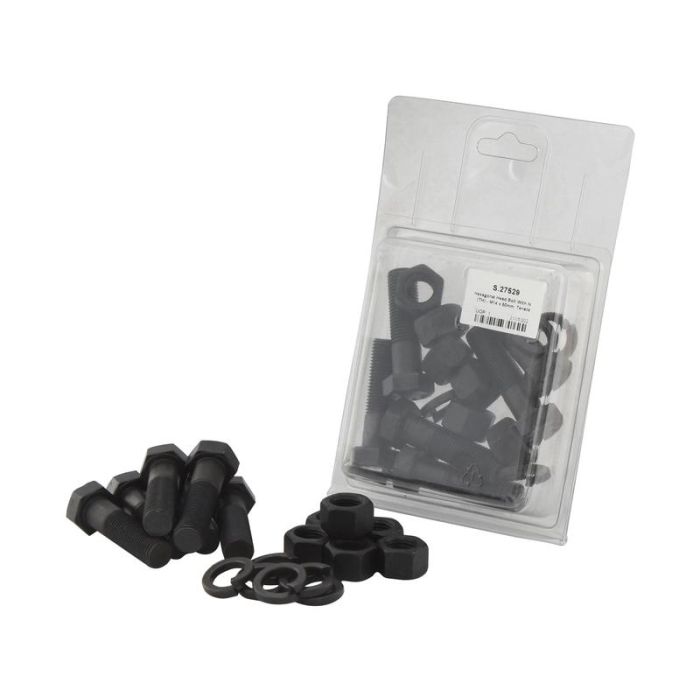 Hex Head Bolt & Nut - M14 x 50mm, Treksterkte 12.9, (6stuks Agripak)