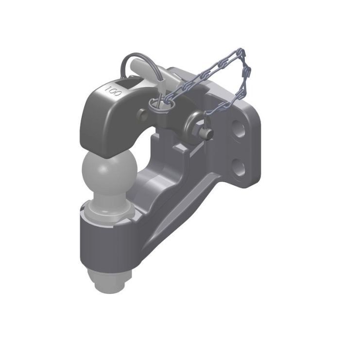 Barre d'attelage HD trous 13mm