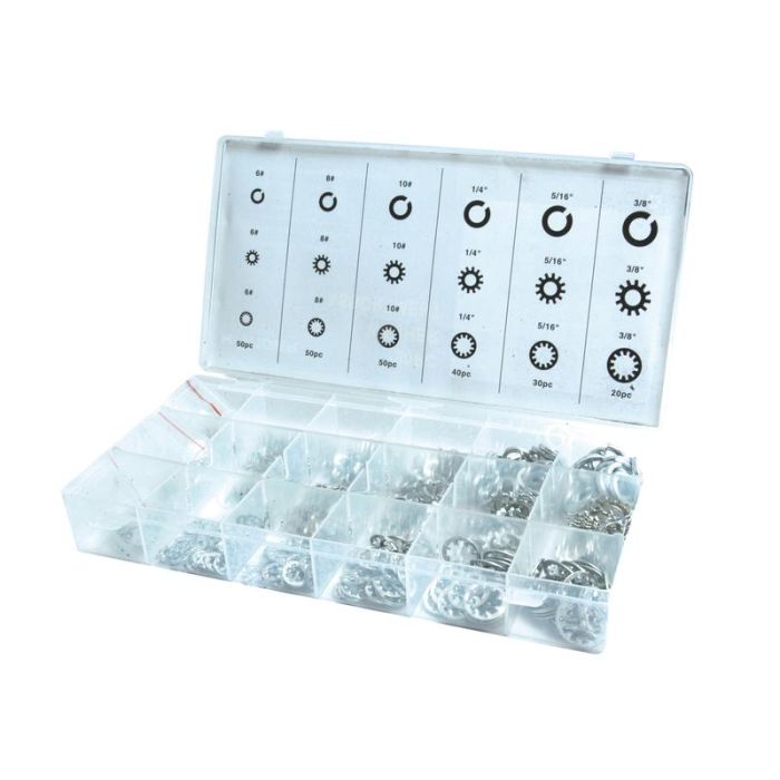 Assortiment veerringen M6 - 10 720 stuks Assortimentsdoos