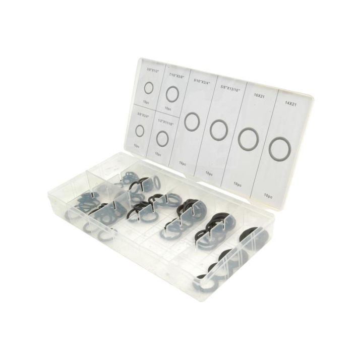 Jeu d'anneaux (boîte d'assortiment de 80 pièces)