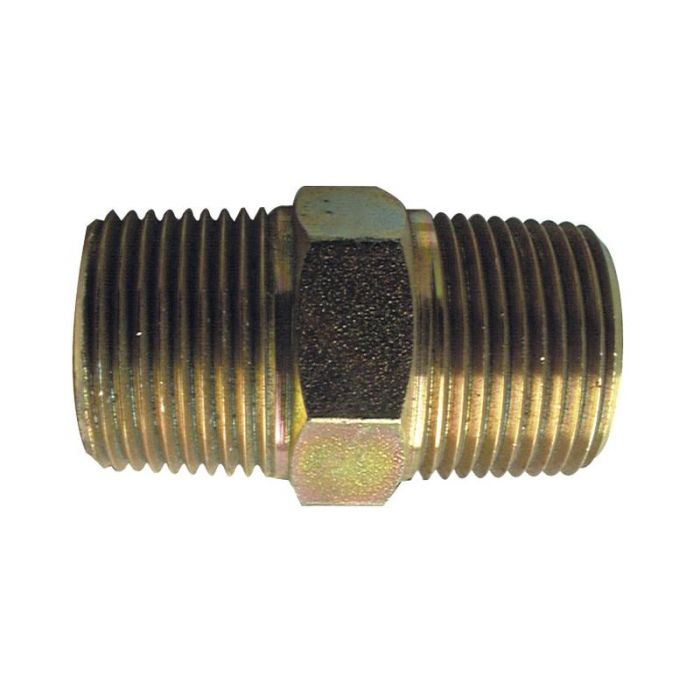 Hydraulisch verloopstuk 3/4'' NPTF Man x 3/4'' NPTF Man Hydraulisch verloopstuk 3/4'' NPTF Man x 3/4'' NPTF Man