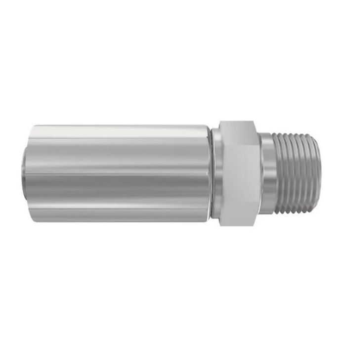 Parker NPTF Perskoppeling 3/8'' x 3/8'' - 18TPI Man NPT recht