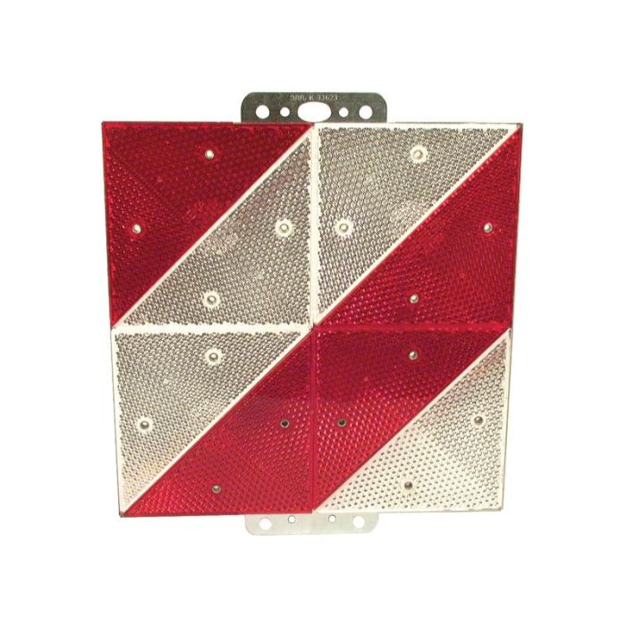 Gevaar bord 285x285mm LH