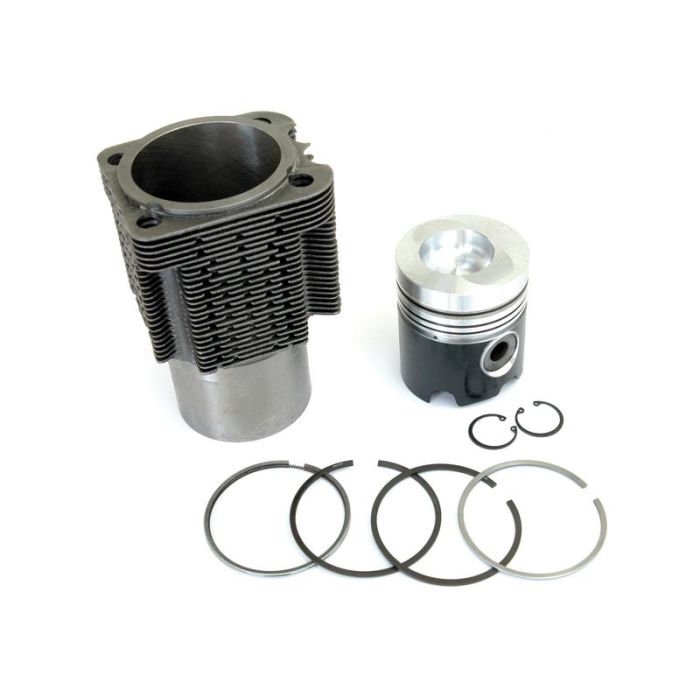 Jeu de pistons et de cylindres avec segments Jeu de pistons et de cylindres avec segments