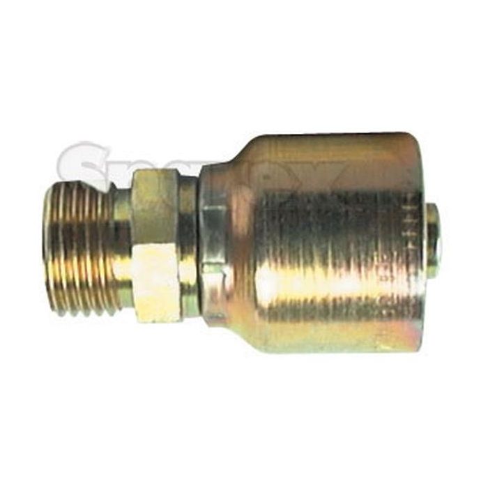 Parker ORFS Slang Aansluiting 1/2'' x 1 x 14'' Man Recht