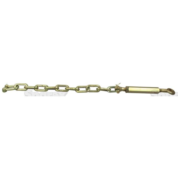 Stabilisator Compleet - D Sluiting Ø12.5mm - Oogspindel Ø23mm - Min. Lengte:840mm -  3/4 UNC
