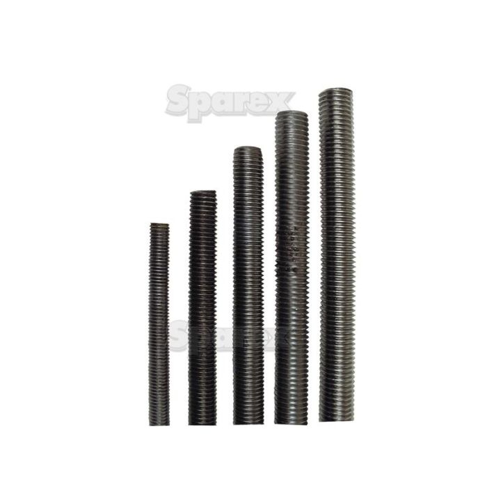 Bolzen, Größe: Ø12mm, Länge: 1M, Zugfestigkeit: 4.6. Bolzen, Größe: Ø12mm, Länge: 1M, Zugfestigkeit: 4.6.