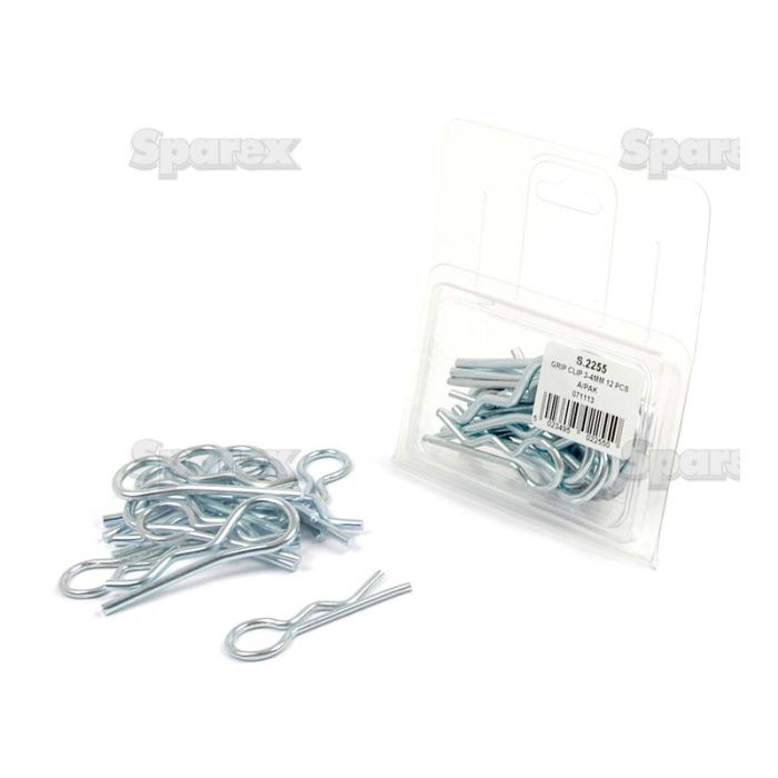 Assortiment d'épingles à cheveux Ø3-4 mm 12 pièces Agripak