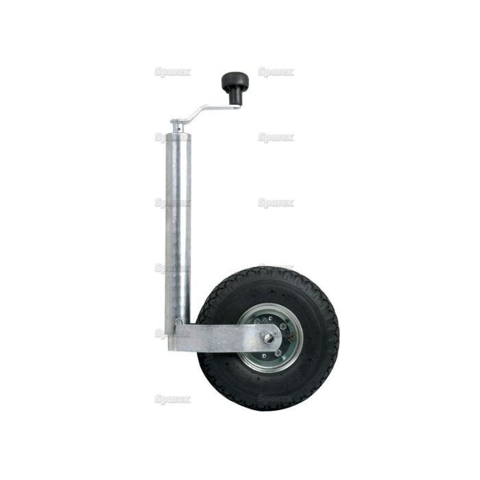 Steunwiel Uitdraaibaar, Slange Ø 48mm - hydraulisch