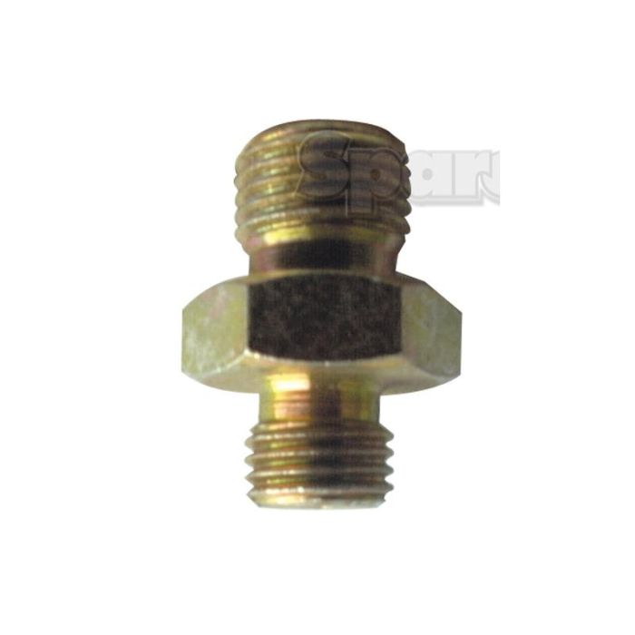 Hydraulisch verloopstuk 9/16'' SAE Man x 3/8'' BSP Man
