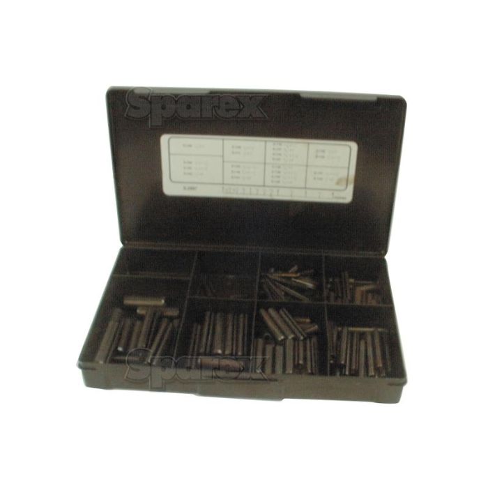 Plasticdoos Spanstiften - 1/16 - 1/2, 172 stuks (DIN or Standard No.: DIN 1481) Handipak.