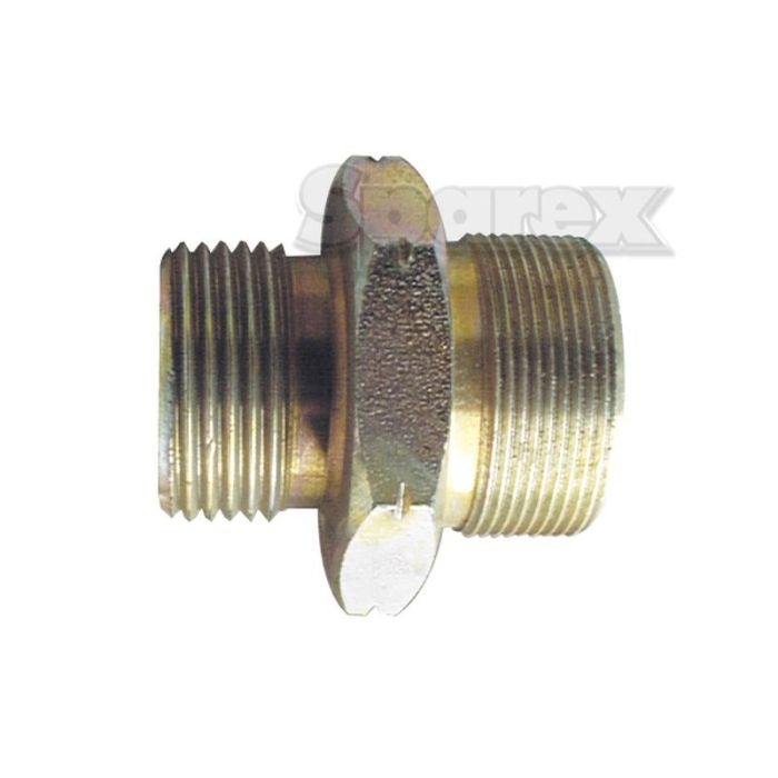 Hydraulisch verloopstuk M18x1.50 Metrisch Man x 1/2'' BSP Man Hydraulisch verloopstuk M18x1.50 Metrisch Man x 1/2'' BSP Man
