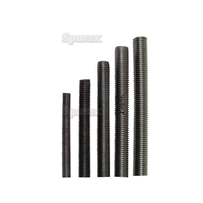 Draadeind 3/8'' UNC zwart