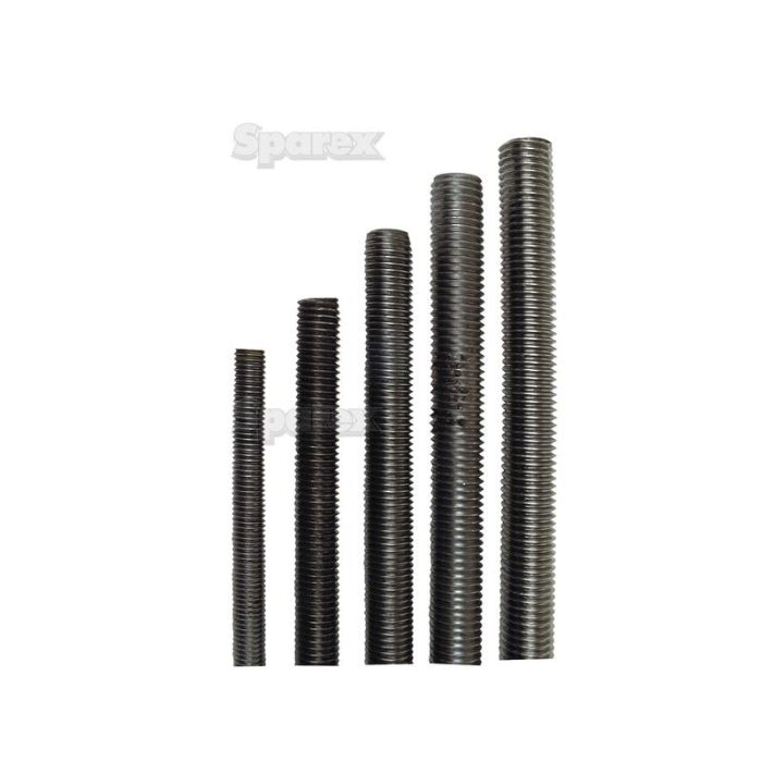 Bolzen, Abmessung: Ø7/16'', Länge: 3Ft, UNC Unplated. Bolzen, Abmessung: Ø7/16'', Länge: 3Ft, UNC Unplated.