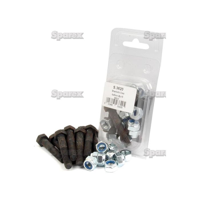 Breekbout, M8x45mm (10 stuks Agripak)