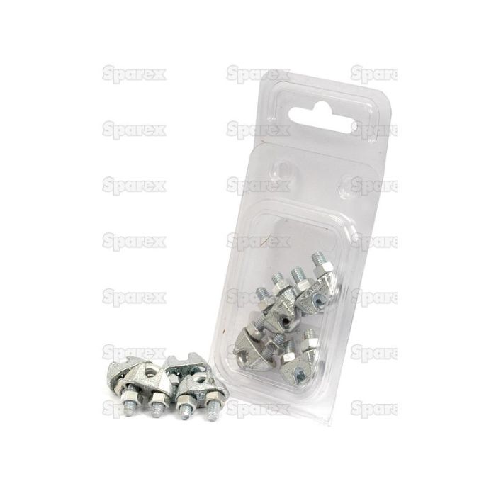Stahldrahtklammer, Draht Ø3mm (1/8'') 4 Stück Agripak