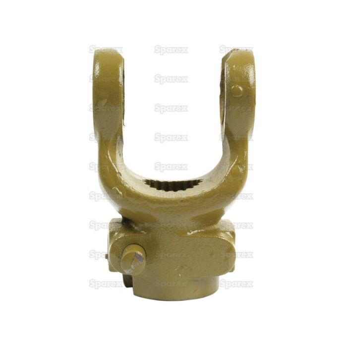 Fourche à dégagement rapide de transmission (pièce transversale : 34 x 90mm) Taille : 1 3/8" -21 dents Fourche à dégagement rapide de transmission (pièce transversale : 34 x 90mm) Taille : 1 3/8" -21 dents