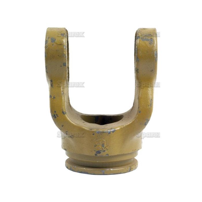 Aftakas Profielpijpgaffels (Afm. Kruisstuk: 27 x 74.5mm) profiel: Citroen, Maat: 40 x 34.5 x 4mm, Ref: Ov. Aftakas Profielpijpgaffels (Afm. Kruisstuk: 27 x 74.5mm) profiel: Citroen, Maat: 40 x 34.5 x 4mm, Ref: Ov.