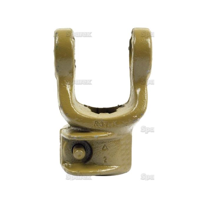 Aftakas Snelsluitgaffels (Afm. Kruisstuk: 27 x 74.5mm) Afm: 1 3/8\"-6 Tanden Aftakas Snelsluitgaffels (Afm. Kruisstuk: 27 x 74.5mm) Afm: 1 3/8\"-6 Tanden