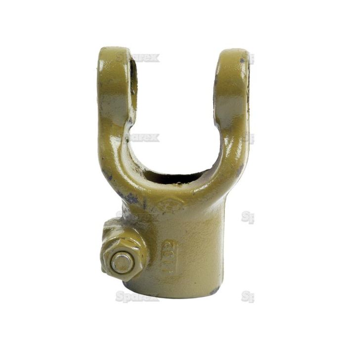 Aftakas Klemboutgaffels (Afm. Kruisstuk: 23.8 x 61.2mm) Boring Ø30mm, Sleutelmaat: 8mm.