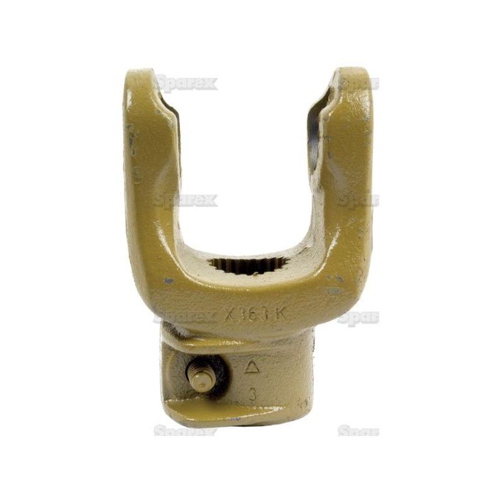 Fourche à dégagement rapide de transmission (pièce transversale : 36 x 89mm) Taille : 1-3/8''-21 dents Fourche à dégagement rapide de transmission (pièce transversale : 36 x 89mm) Taille : 1-3/8''-21 dents