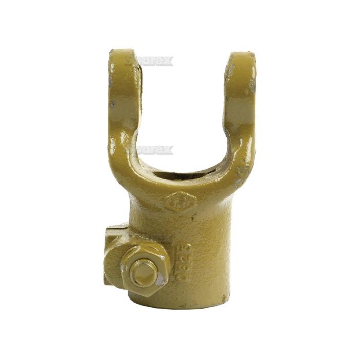 Aftakas Klemboutgaffels (Afm. Kruisstuk: 22 x 54.8mm) Boring Ø25mm, Sleutelmaat: 8mm.