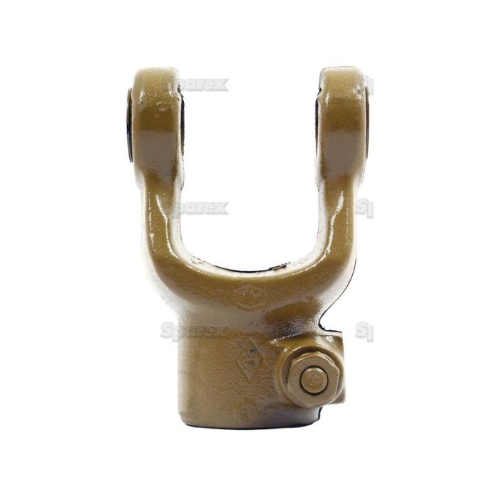 Aftakas Klemboutgaffels (Afm. Kruisstuk: 27 x 74.5mm) Boring Ø30mm, Sleutelmaat: 8mm.