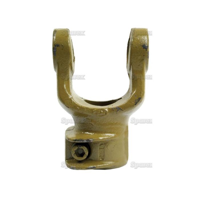 Fourche à boulon de serrage de la transmission (Dim. traverse : 30.2 x 92mm) Alésage Ø40mm, Taille de la clavette : 12mm. Fourche à boulon de serrage de la transmission (Dim. traverse : 30.2 x 92mm) Alésage Ø40mm, Taille de la clavette : 12mm.