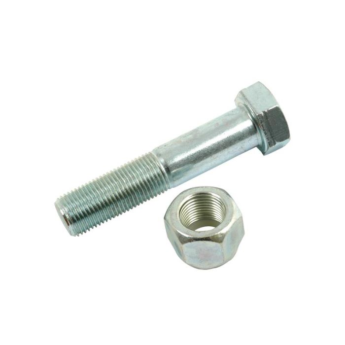 Schraube + Mutter - , Nylonmutter (5/8" x 31/2" UNF)