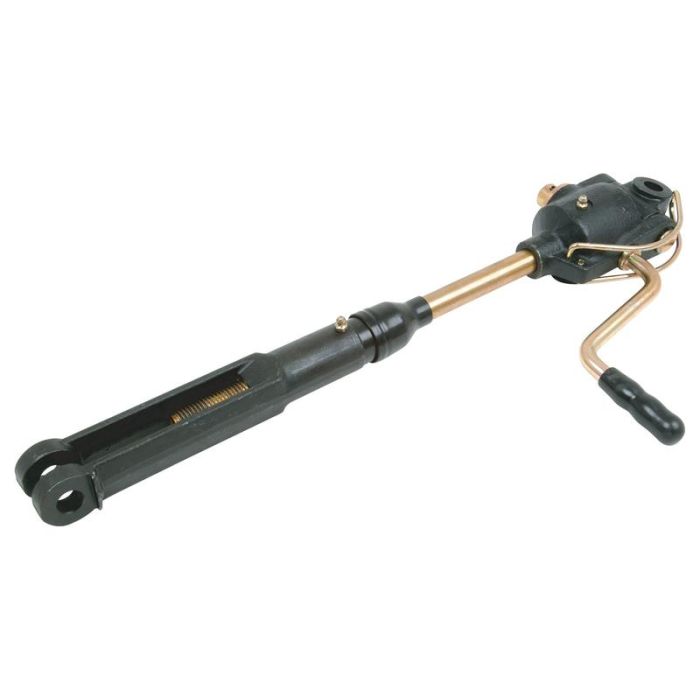 Stelinrichting compleet -  Scharnier Ø 16.5mm- Vork Gat Ø 16mm -  Min. Lengte:495mm -  3/4 UNC