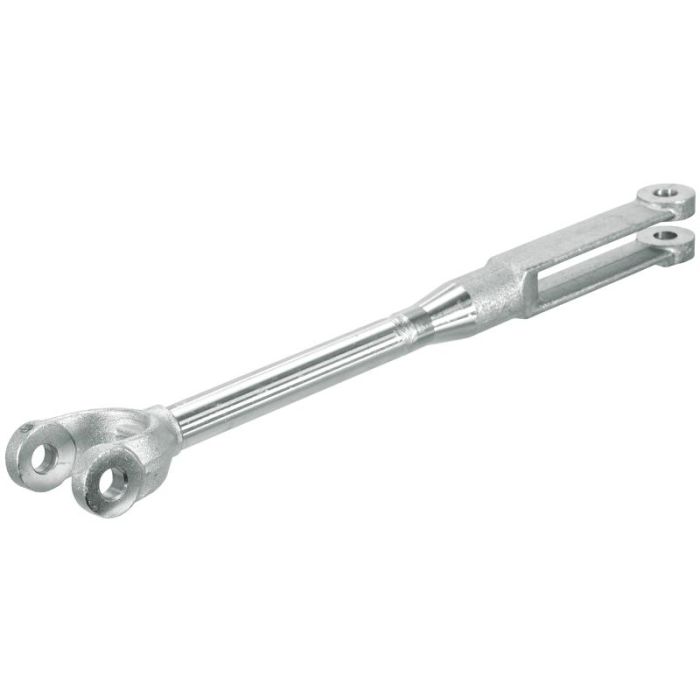 Stelinrichting compleet -  Vork Gat Ø 16mm- Vork Gat Ø 16mm -  Min. Lengte:485mm -