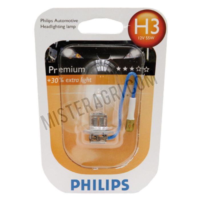 Ampoule halogène, 12V 55W, H3
