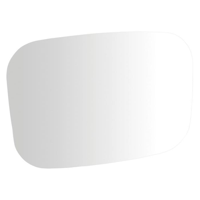 Verre miroir - Rectangulaire (bombé - chauffé), 309 x 249 mm