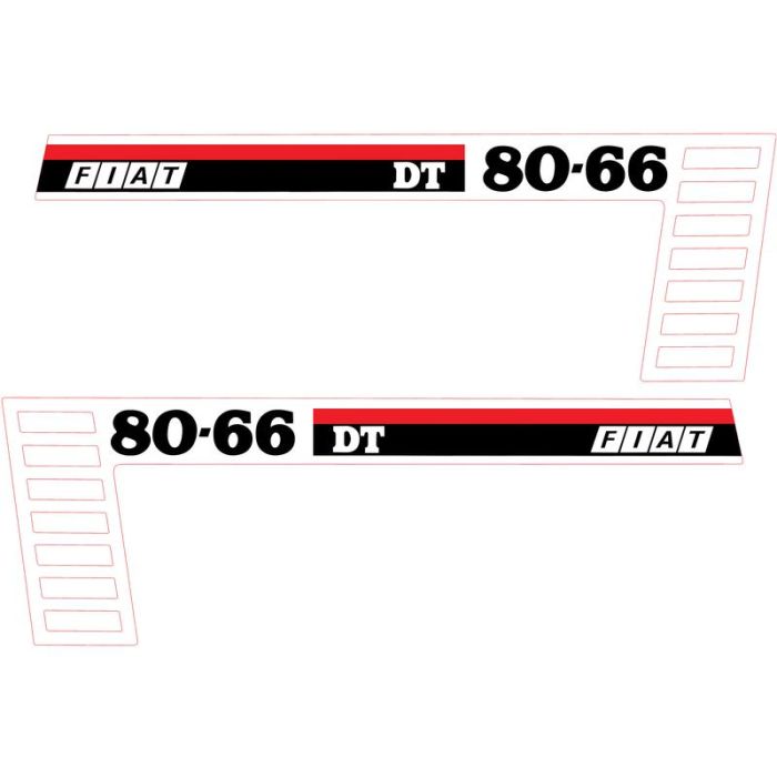 Transferset - Fiatagri 80-66DT