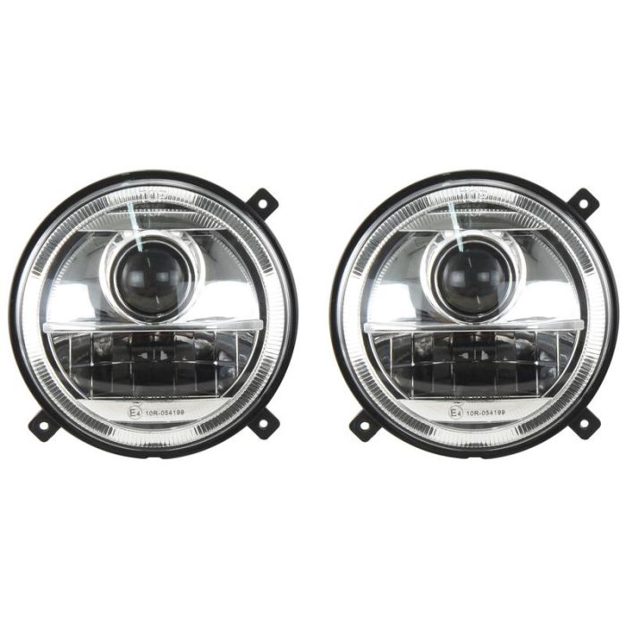 LED Koplamp Set, Interference: Klasse 3, Rechts en Links (Rechts), 1560 - 2760 Lumen, 10-30V